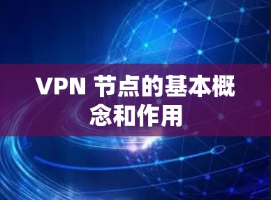 VPN 节点的基本概念和作用 VPN 节点的基本概念和作用