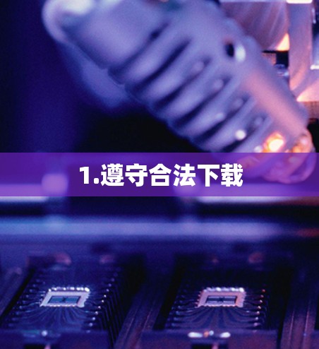 1.遵守合法下载