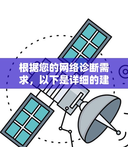 根据您的网络诊断需求，以下是详细的建议和步骤