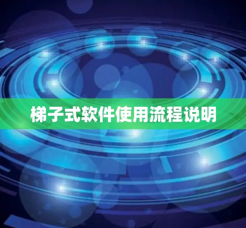 梯子式软件使用流程说明